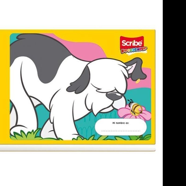 CUADERNO PREESCOLAR SCRIBE 4103 C7MM COS. 80H. PZA